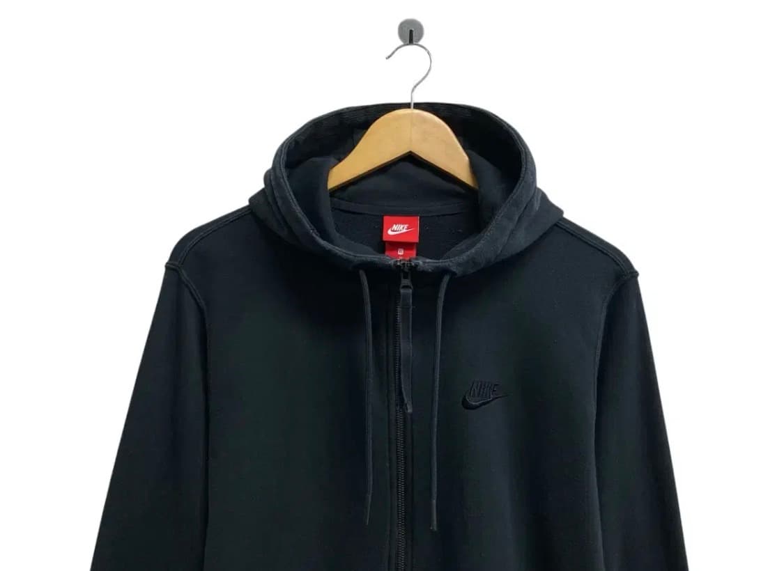 나이키 스우시 블랙 후드집업 XL 상품이미지2