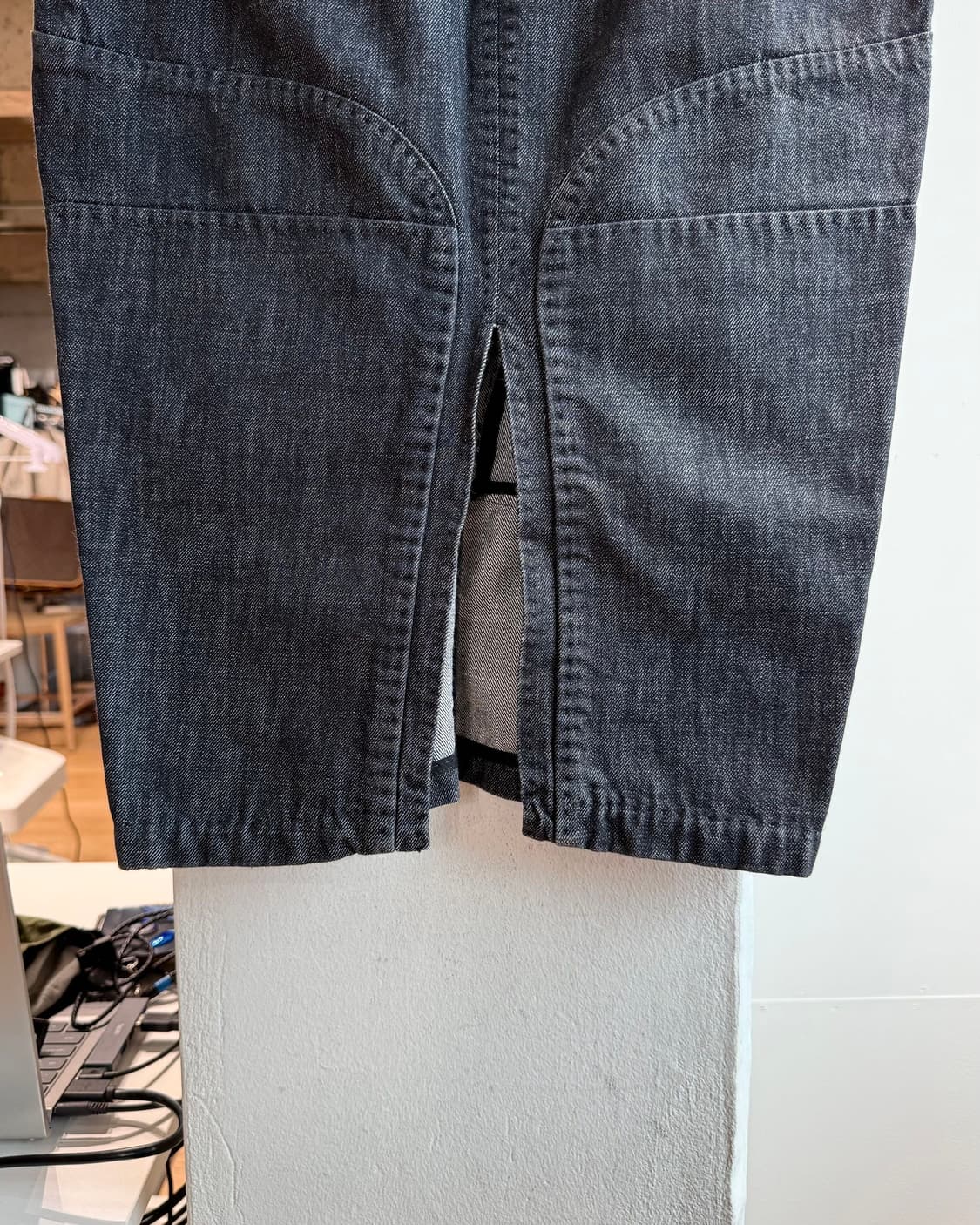 구찌 데님 패치워크 미디스커트 상품이미지7