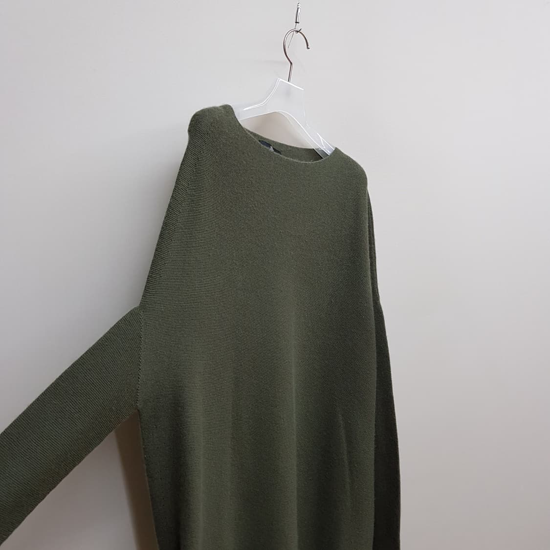 한섬 랑방 캐시미어 루즈핏 니트 F사이즈 상품이미지3