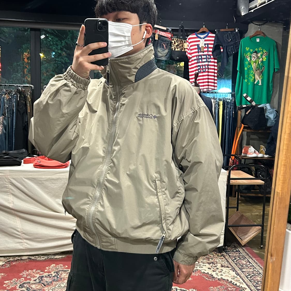XL) 컬럼비아 플리스 웜엄 바람막이 자켓 상품이미지10