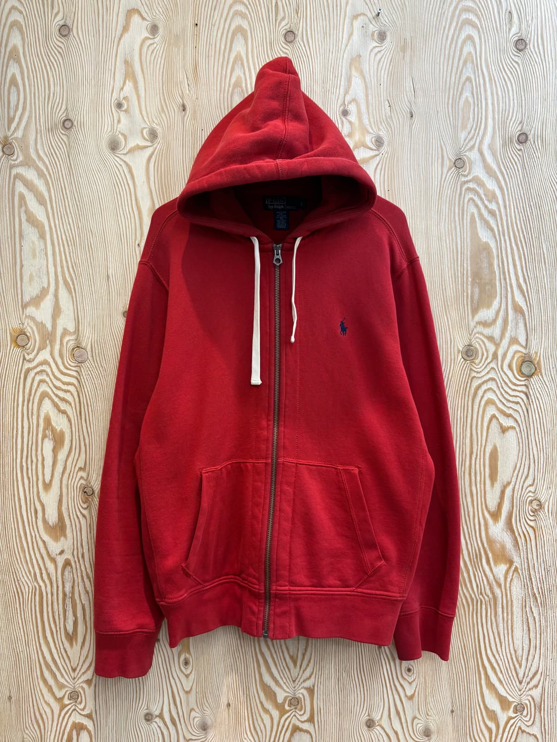 폴로 랄프로렌 와플 후드집업 상품이미지1