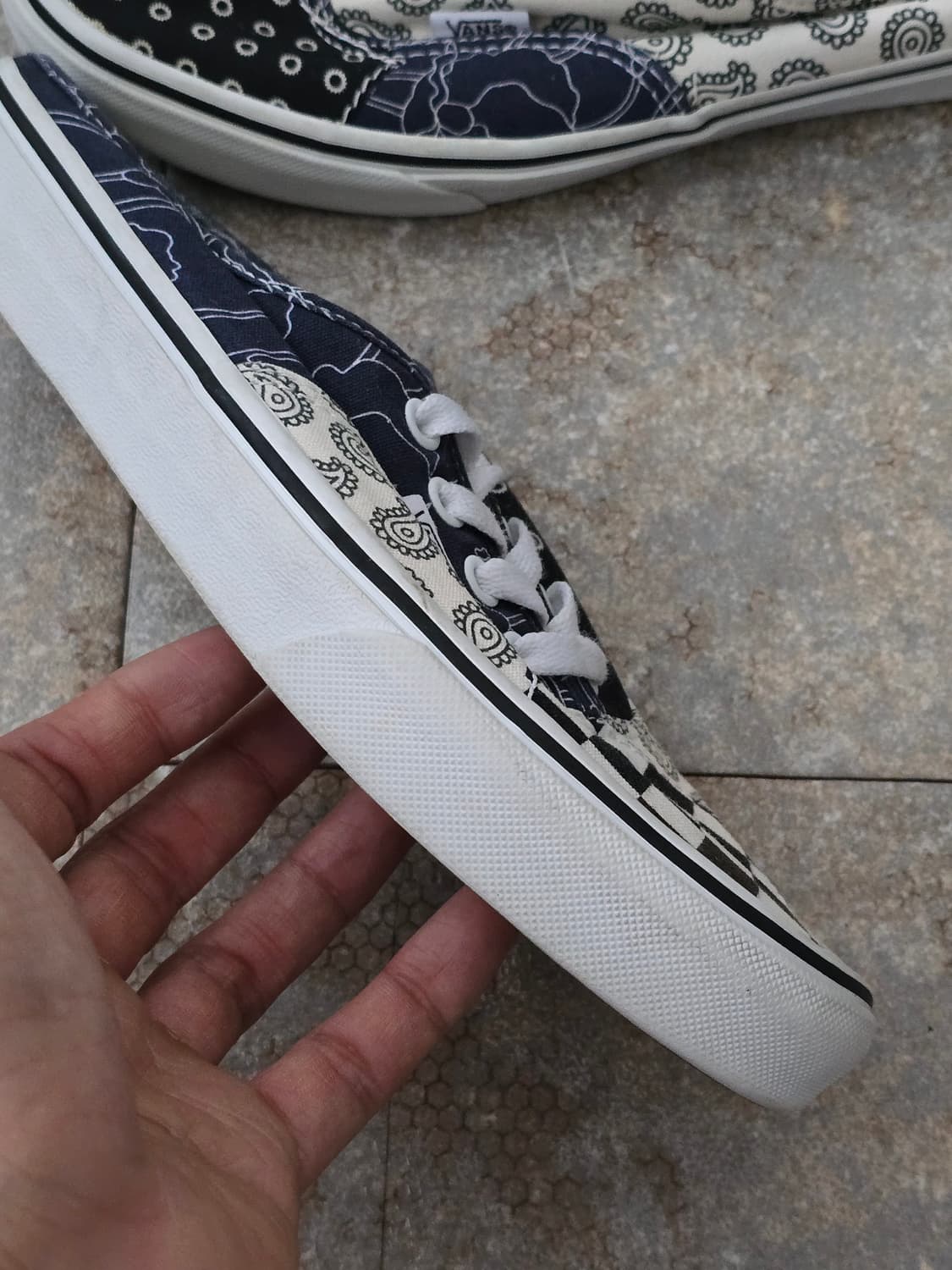 (240)반스 어센틱 뮬 패턴 믹스 상품이미지7