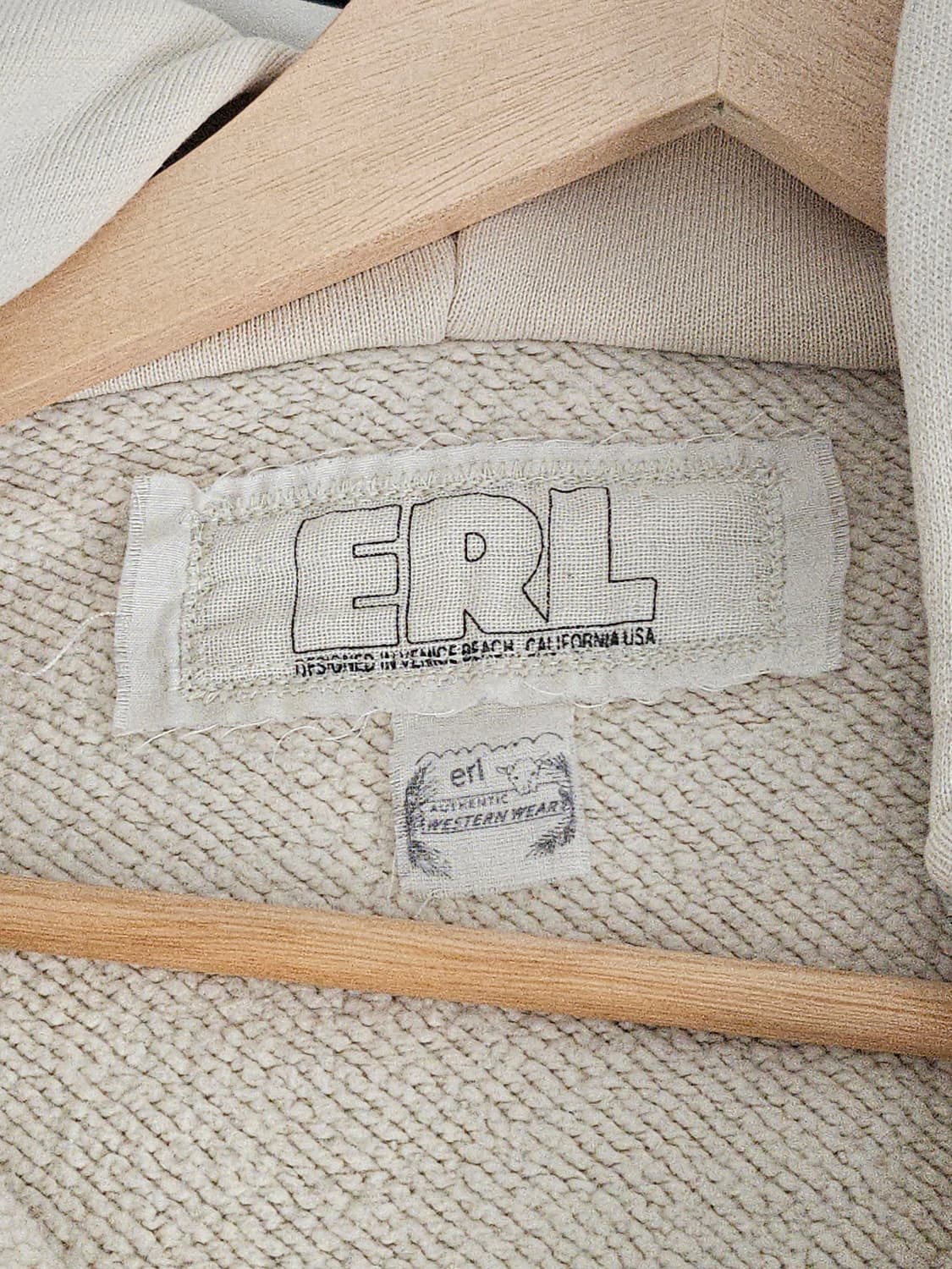 ERL바시티 후드집업s 상품이미지2