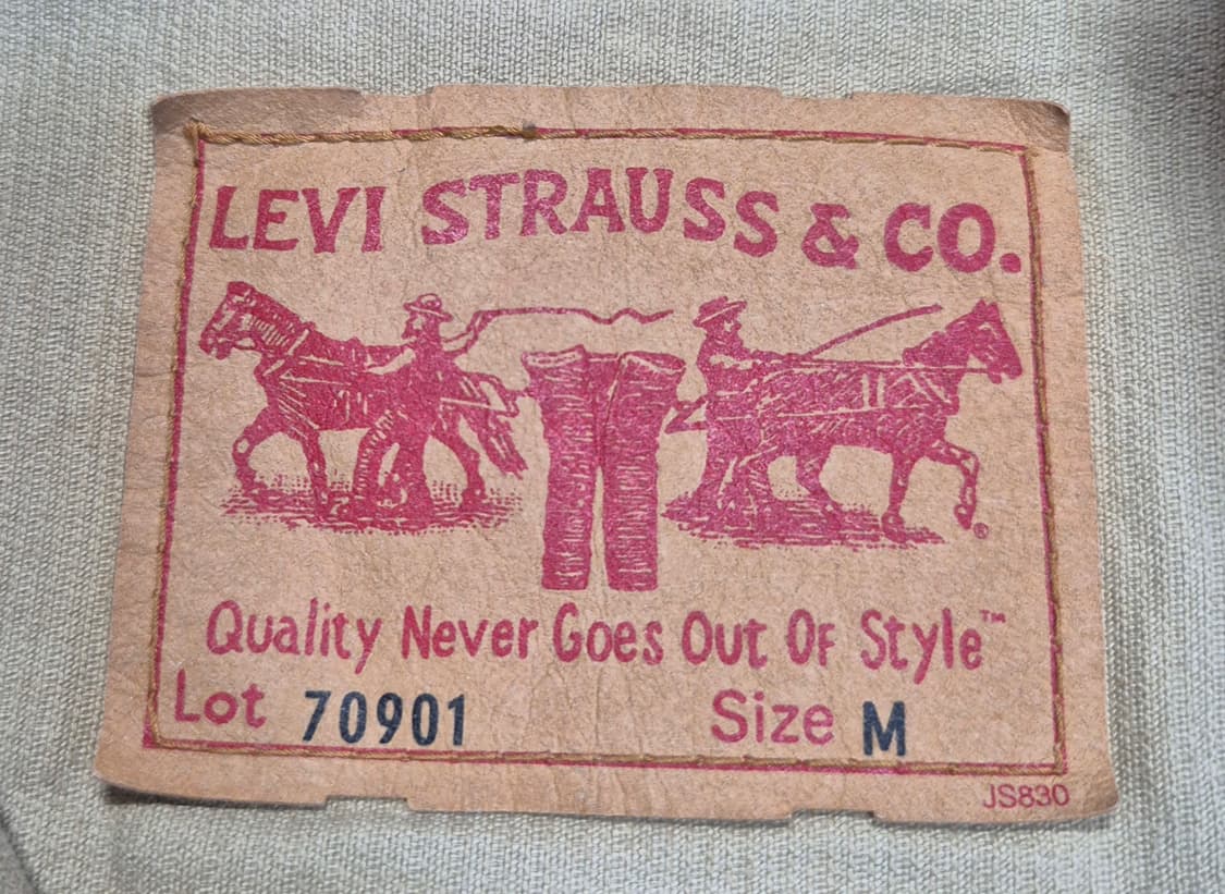 [M]리바이스 스웨이드 베이지 트러커 -620 상품이미지3