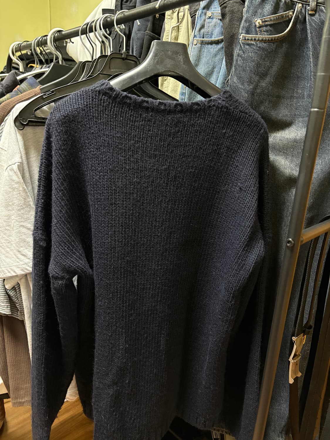 아워레가시 21fw round neck lucky clover knit 상품이미지2