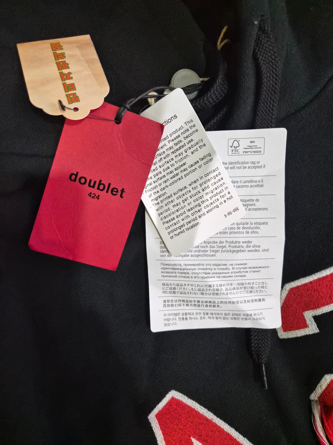 doublet 후드 상품이미지4