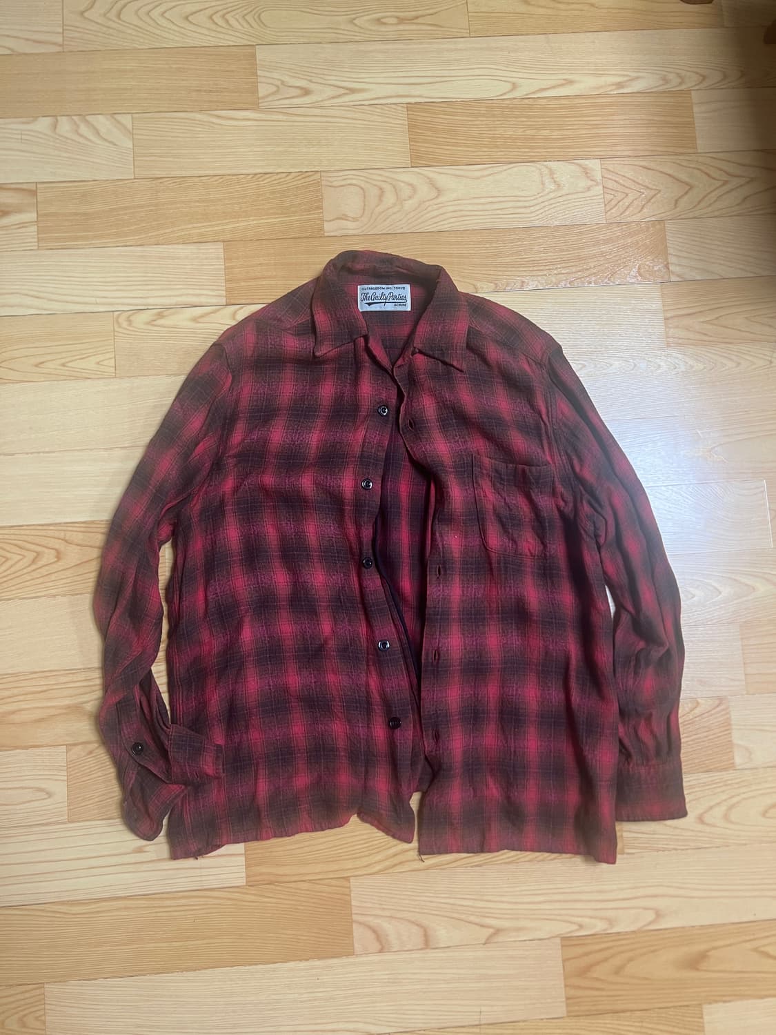 와코 마리아 플란넬 셔츠 상품이미지1