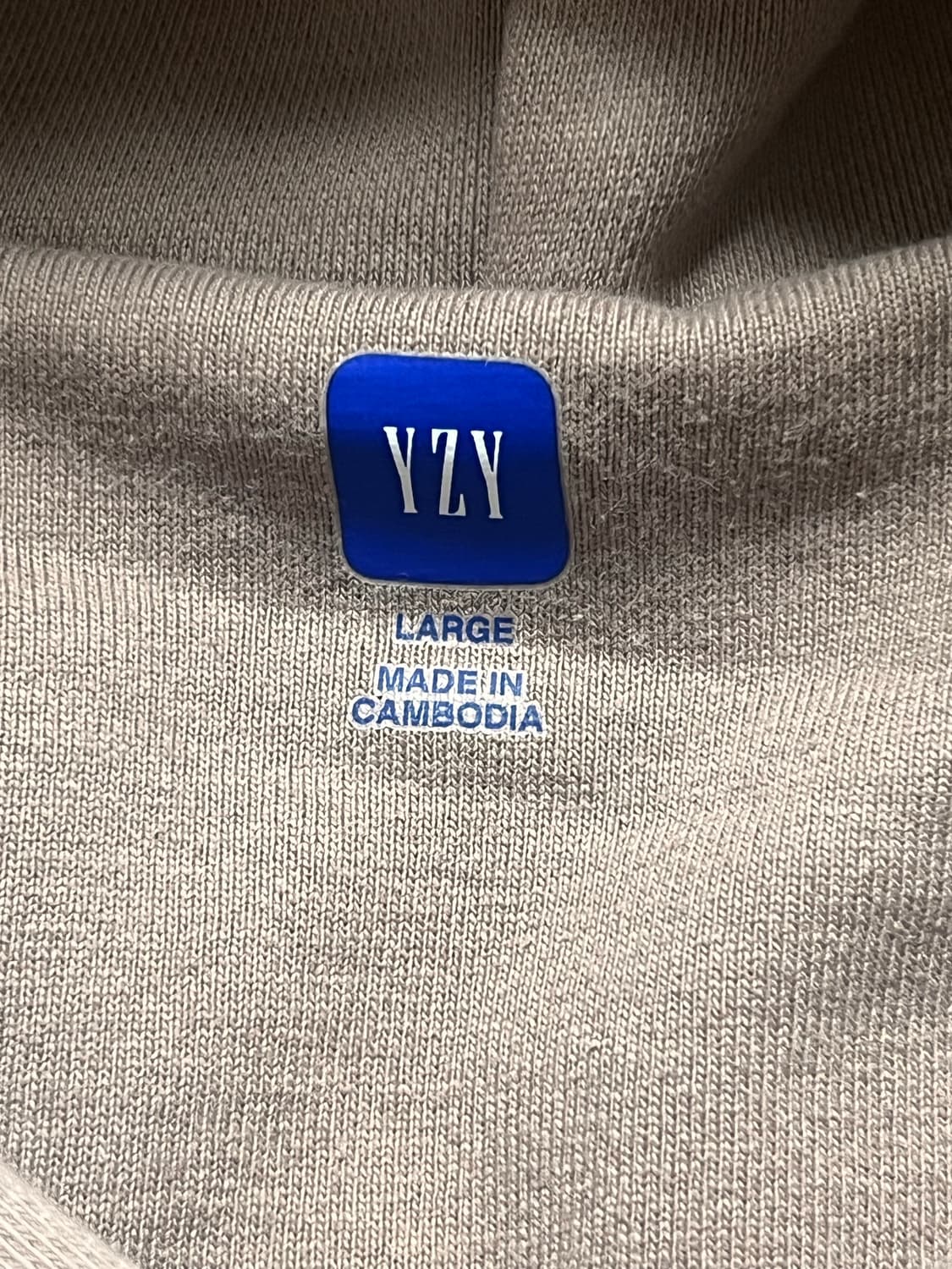 이지 갭 엔지니어드 바이 발렌시아가 도브 슈렁큰 후드 베이지 L 상품이미지4