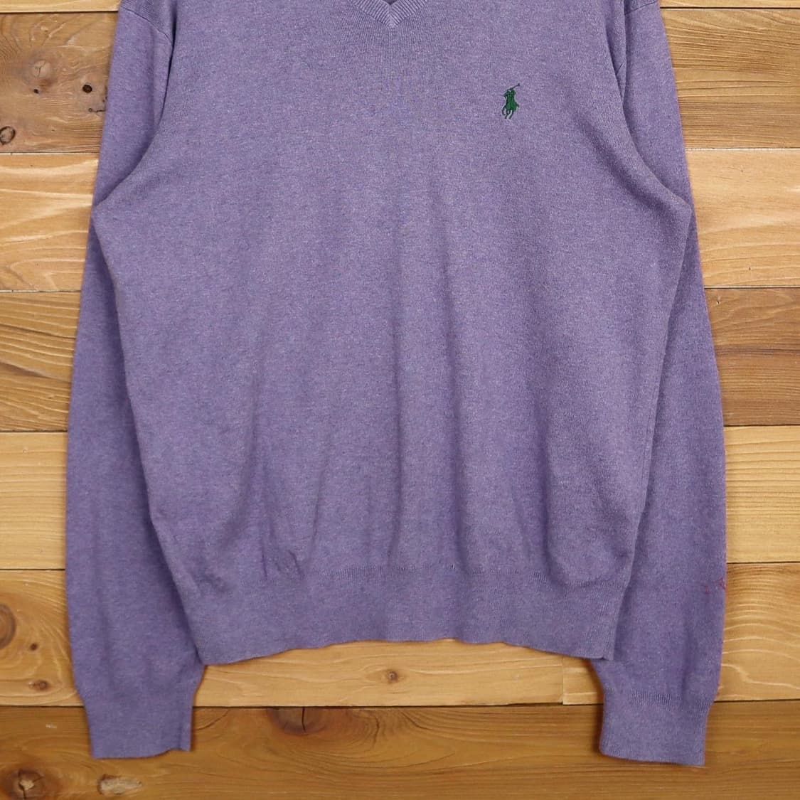 폴로 브이넥 니트 상품이미지3