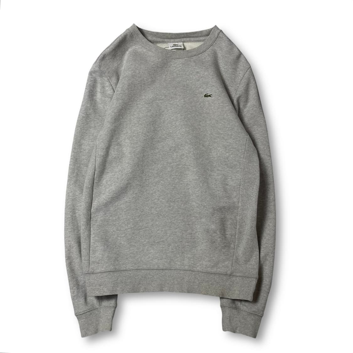 라코스테 로고패치 그레이 맨투맨 4 상품이미지1