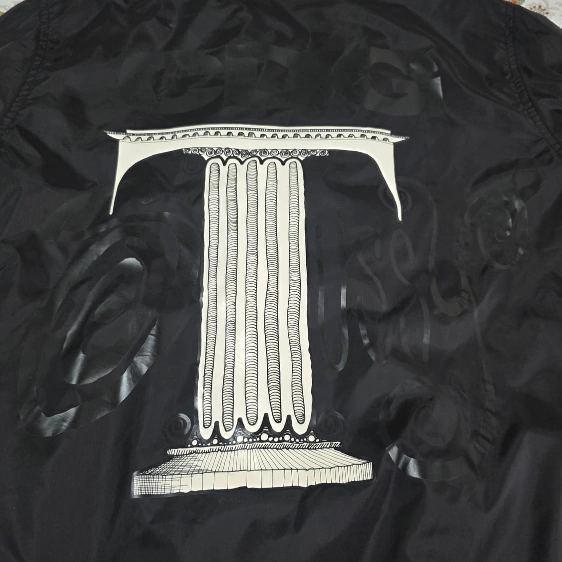 CDG x 스투시 꼼데가르송 코치 자켓 블랙 L 상품이미지6