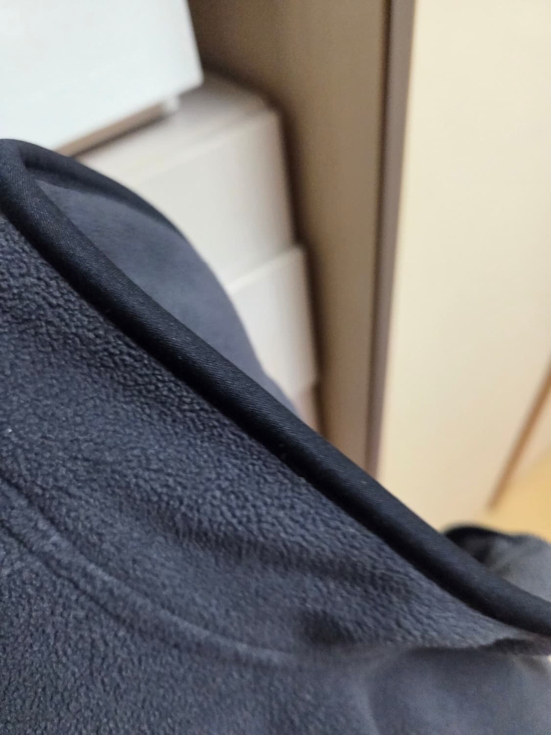 (L)유니클로 하프집업 플리스 다크그린 상품이미지8