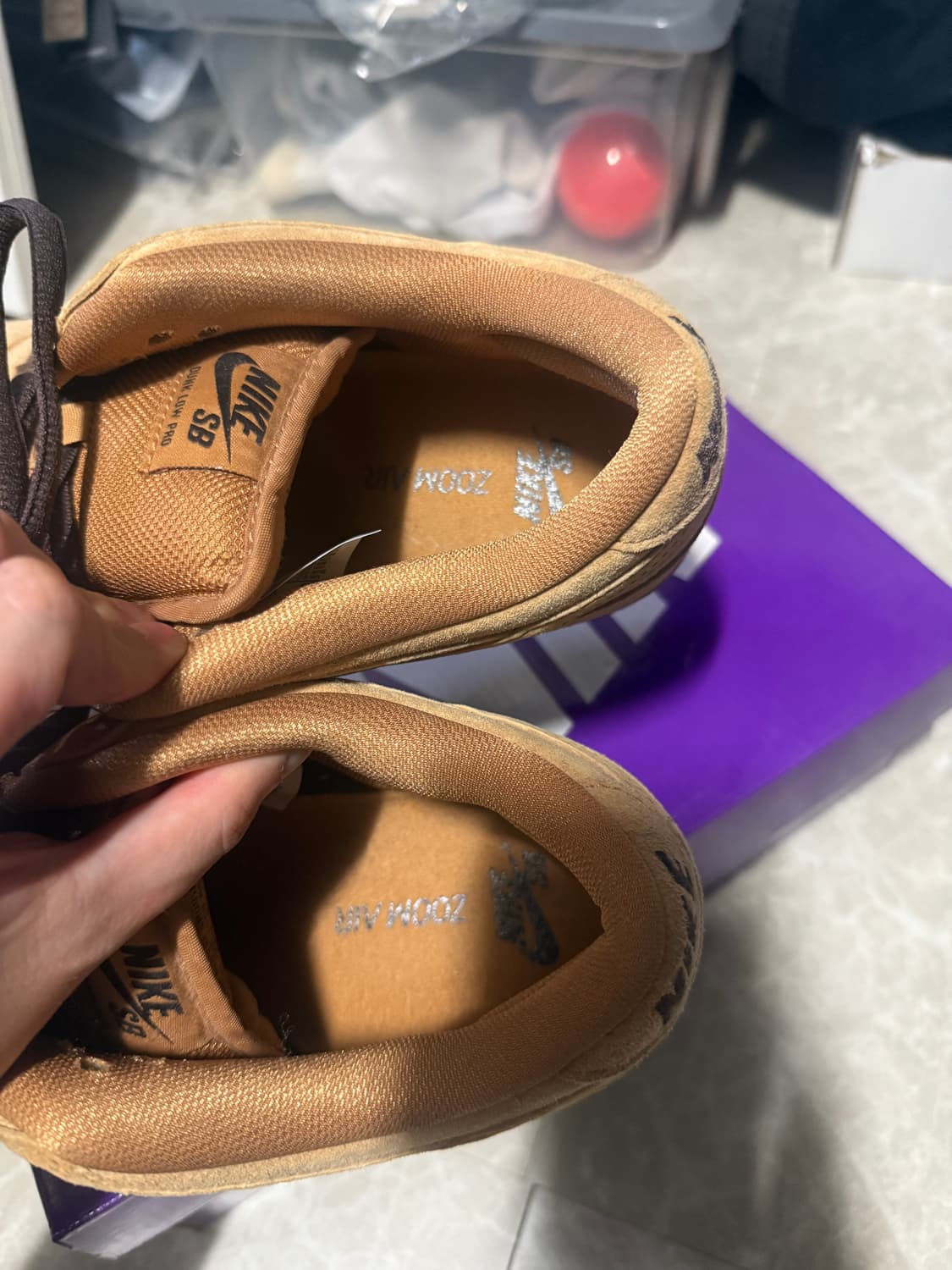 275사이즈 나이키 덩크 로우 위트 2023 상품이미지3