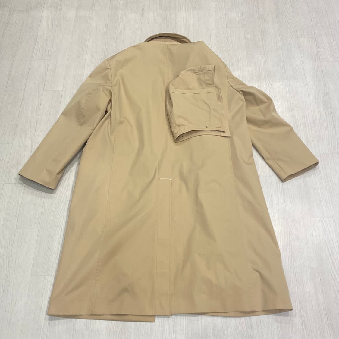 STU 후드 맥 코트 베이지 M 상품이미지6