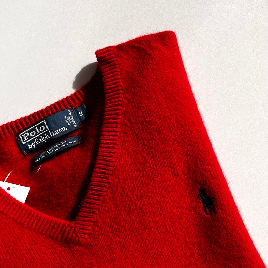 폴로랄프로렌 램스울 브이넥 니트 상품이미지3