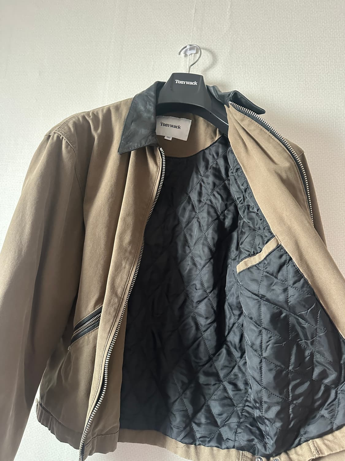 토니웩 레더 워크자켓 판매합니다 상품이미지3