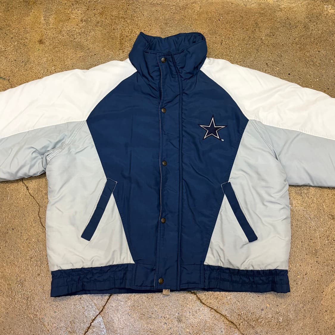 90s Made in Korea 생산 미국 빈티지 NFL 패딩점퍼 상품이미지5