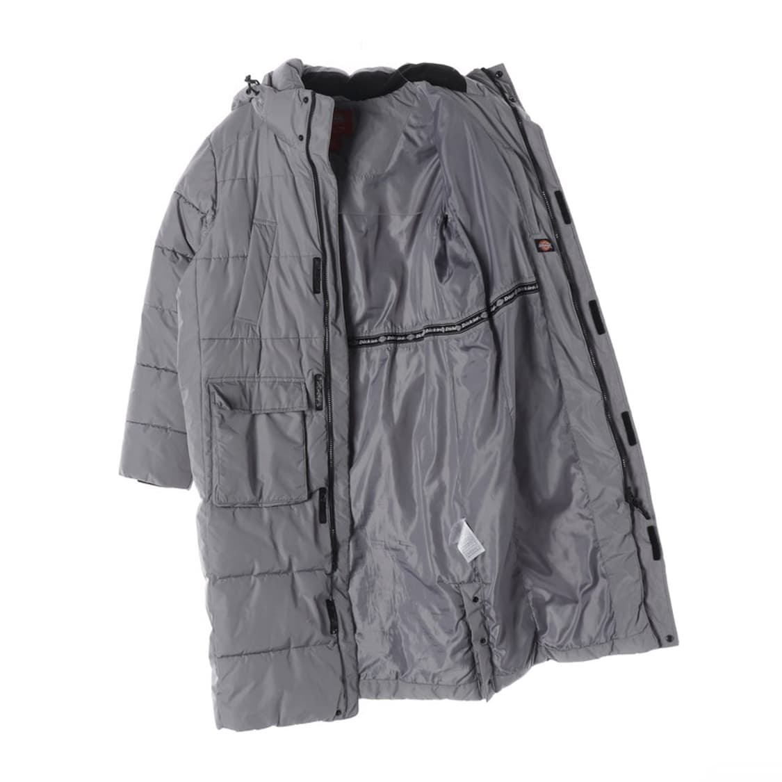 디키즈 올드스쿨 그레이 롱 패딩 점퍼 S 상품이미지2
