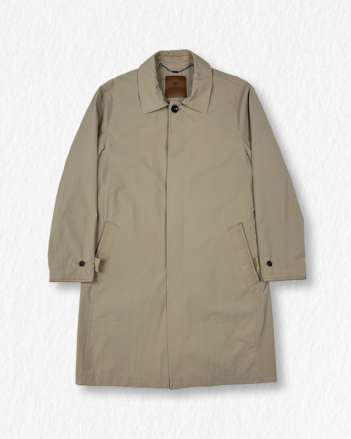 아테스토니 나일론 트렌치코트 상품이미지1