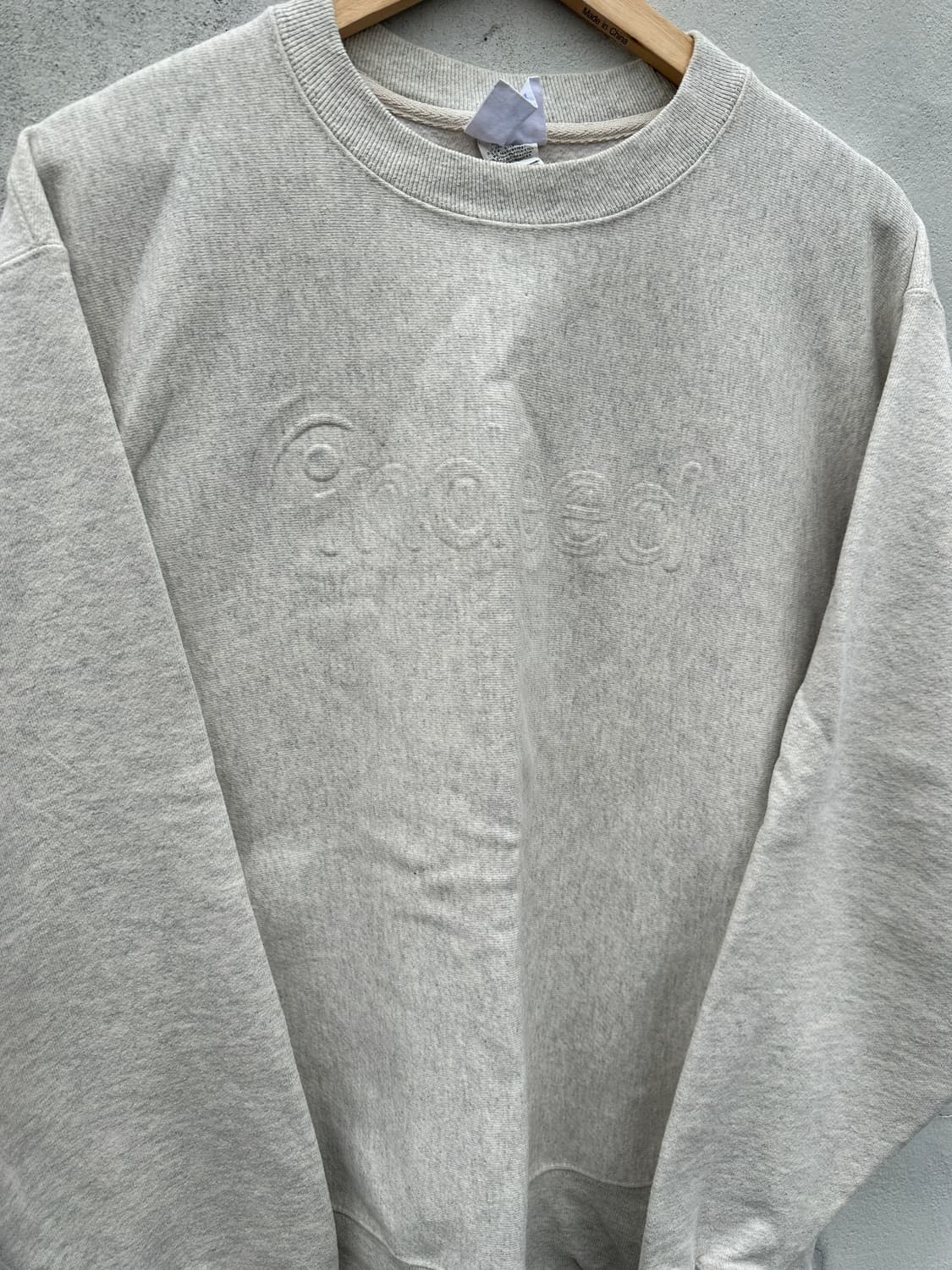 [XL-2XL] 챔피온 리버스위브 오트밀 맨투맨 상품이미지4