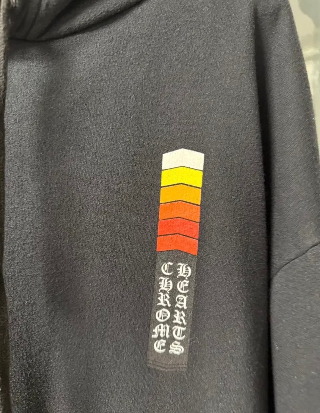 (급처)정품 크롬하츠 부스트 블랙 후드티 팔아요 상품이미지3