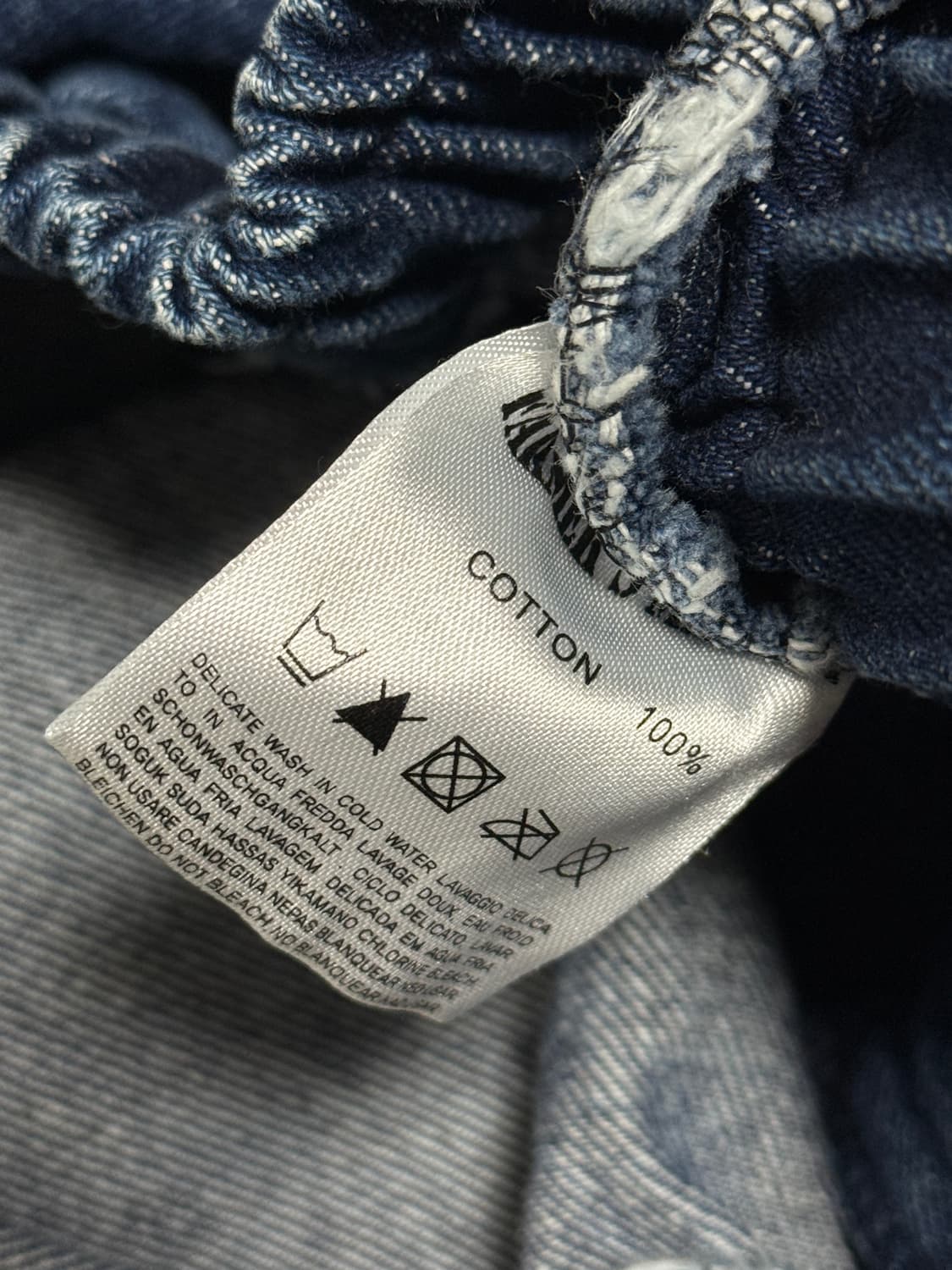 면 100% 데님바지 급처! 상품이미지5