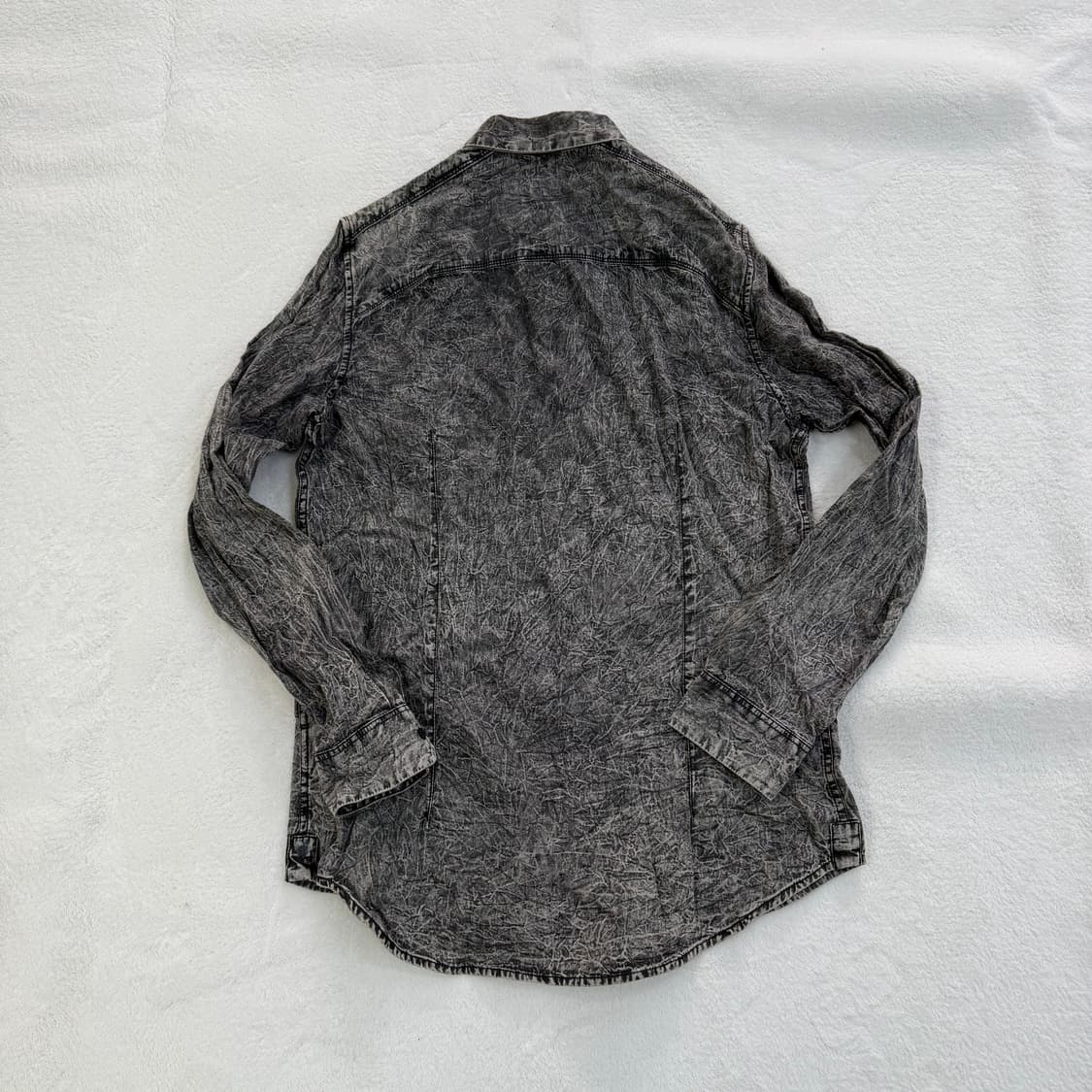 L 켈빈클라인 진 슬림핏 워싱 셔츠 0227T 상품이미지2