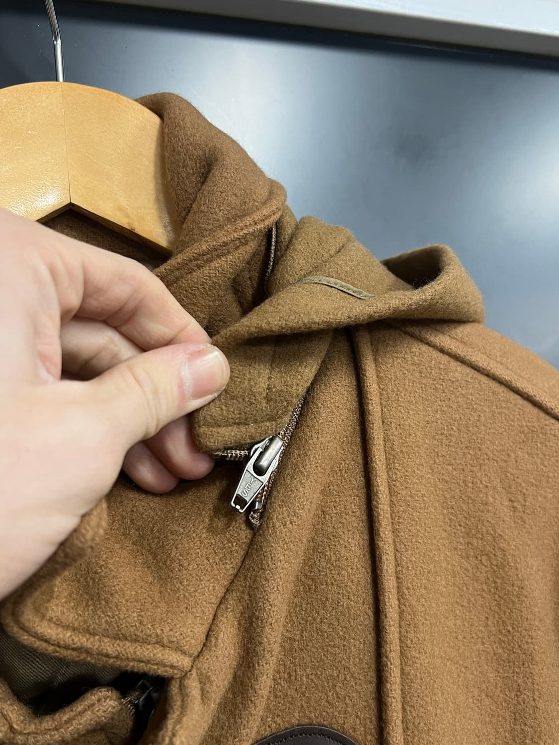 Levis 리바이스 레드탭 더플코트 후드 떡볶이 롱 코트 상품이미지9