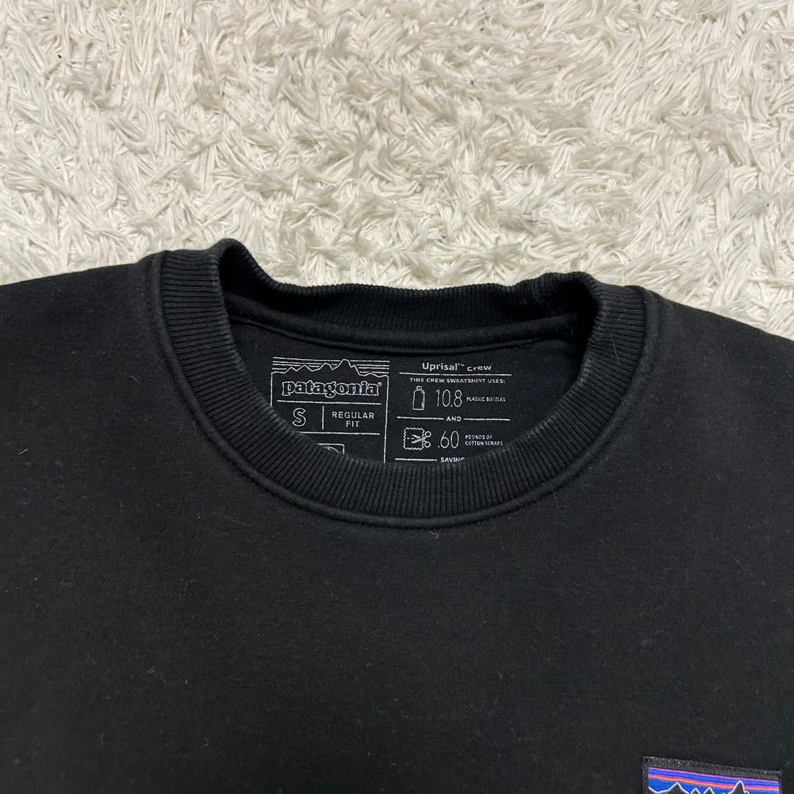 Patagonia Black Sweatshirt 상품이미지6