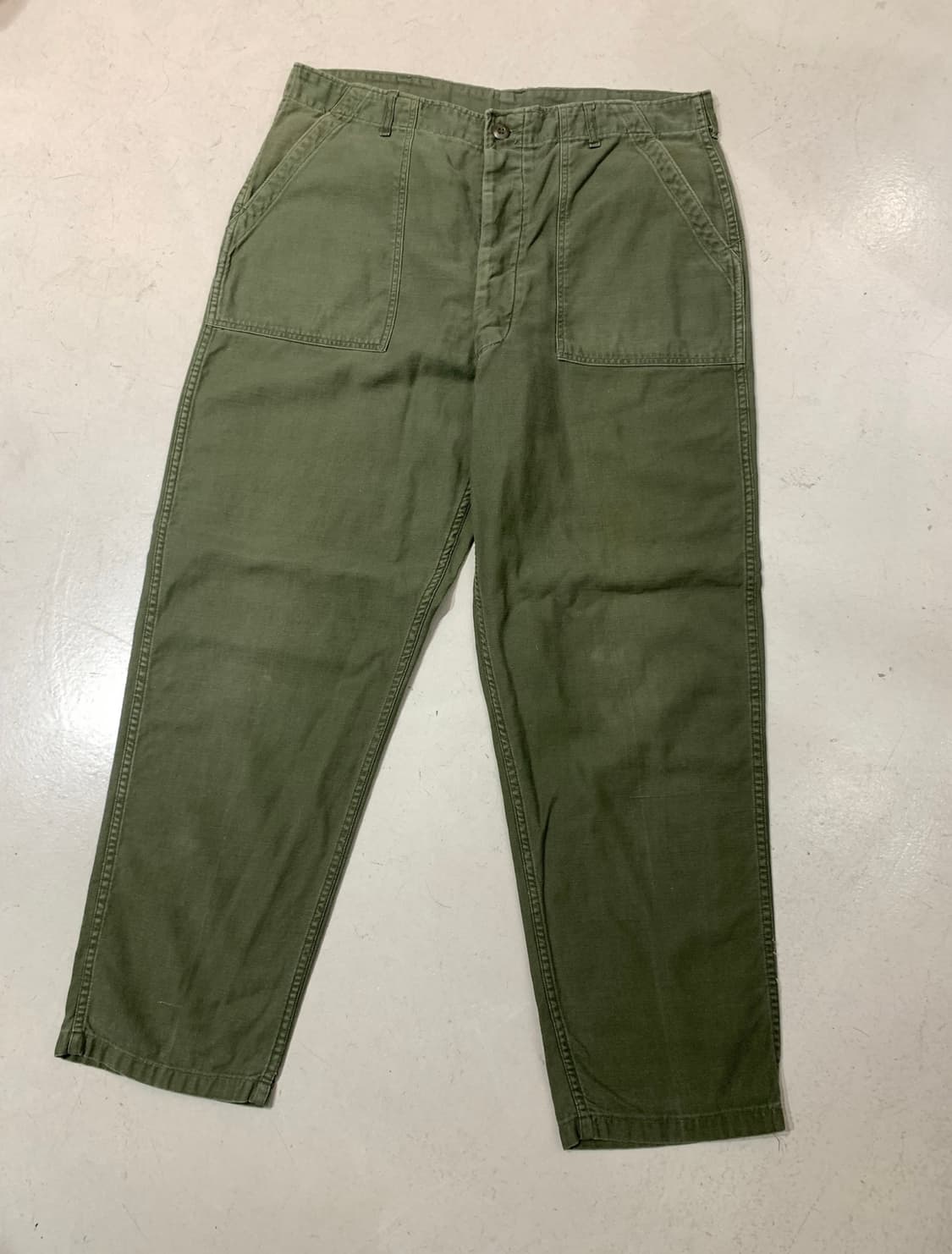 1970s US Army OG107 미군 퍼티그팬츠 40 상품이미지3