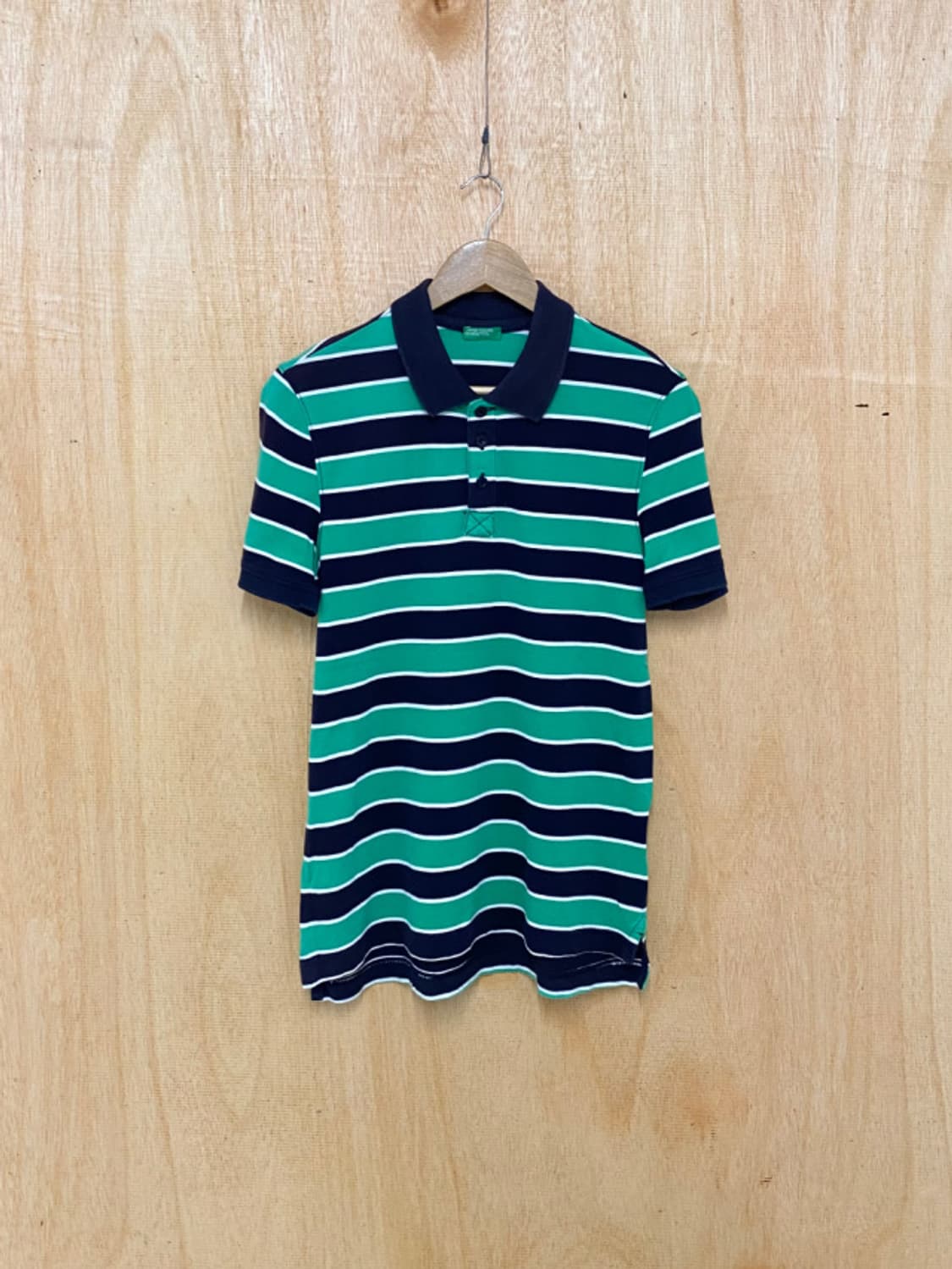  BENETTON stripe collar t-shirts 상품이미지4
