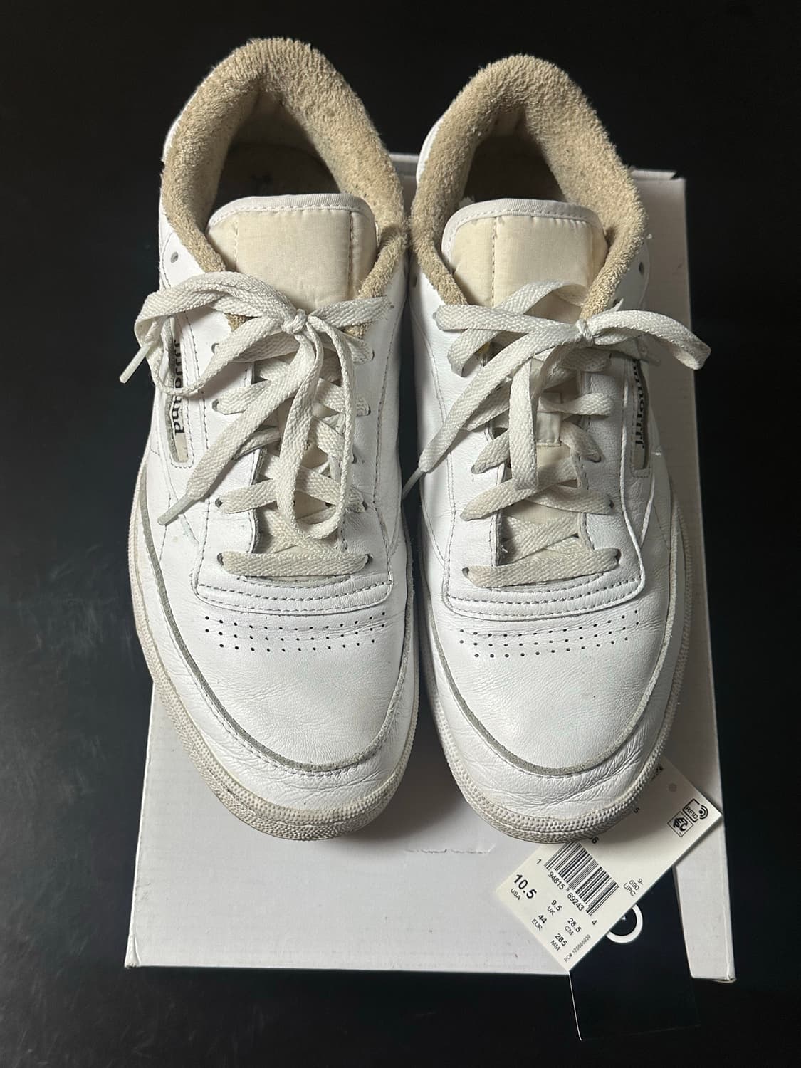 리복 자운드 클럽c og 화이트 검 285  상품이미지1