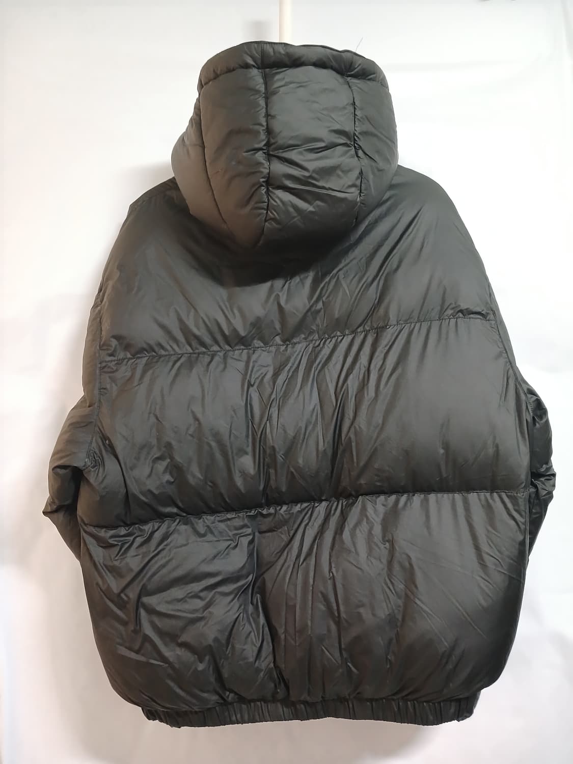 (L,100)wearing 웨어링 남성 웰론 숏패딩 블랙 상품이미지4