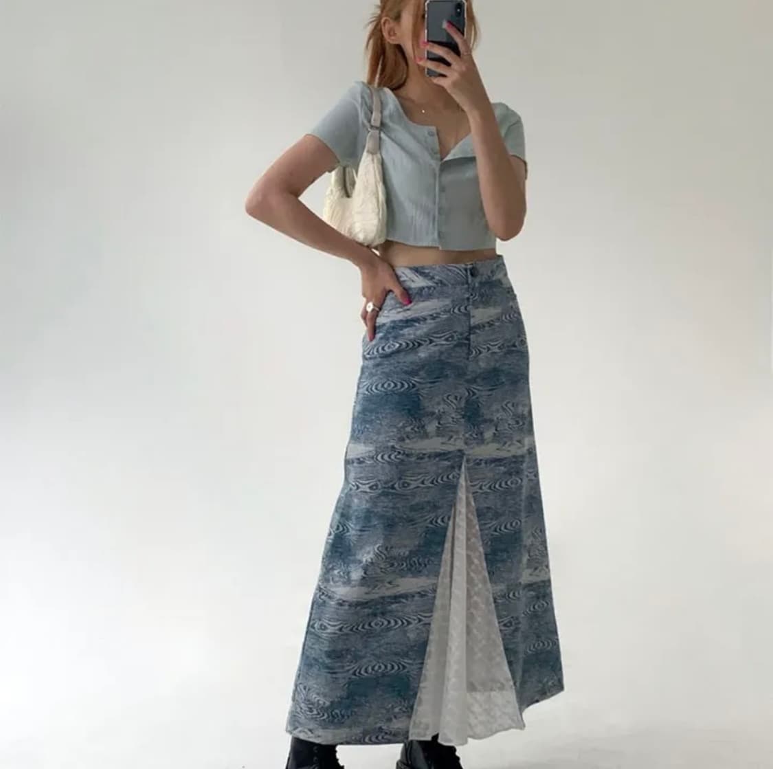 루루서울 Annual Ring Lace Skirt 에뉴얼 링 스커트 상품이미지1