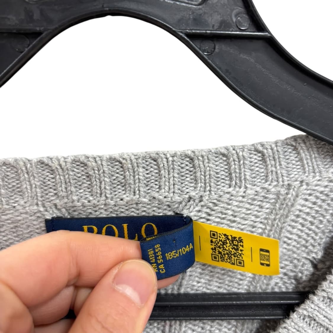 큐알)폴로랄프로렌 케이블 니트 상품이미지5