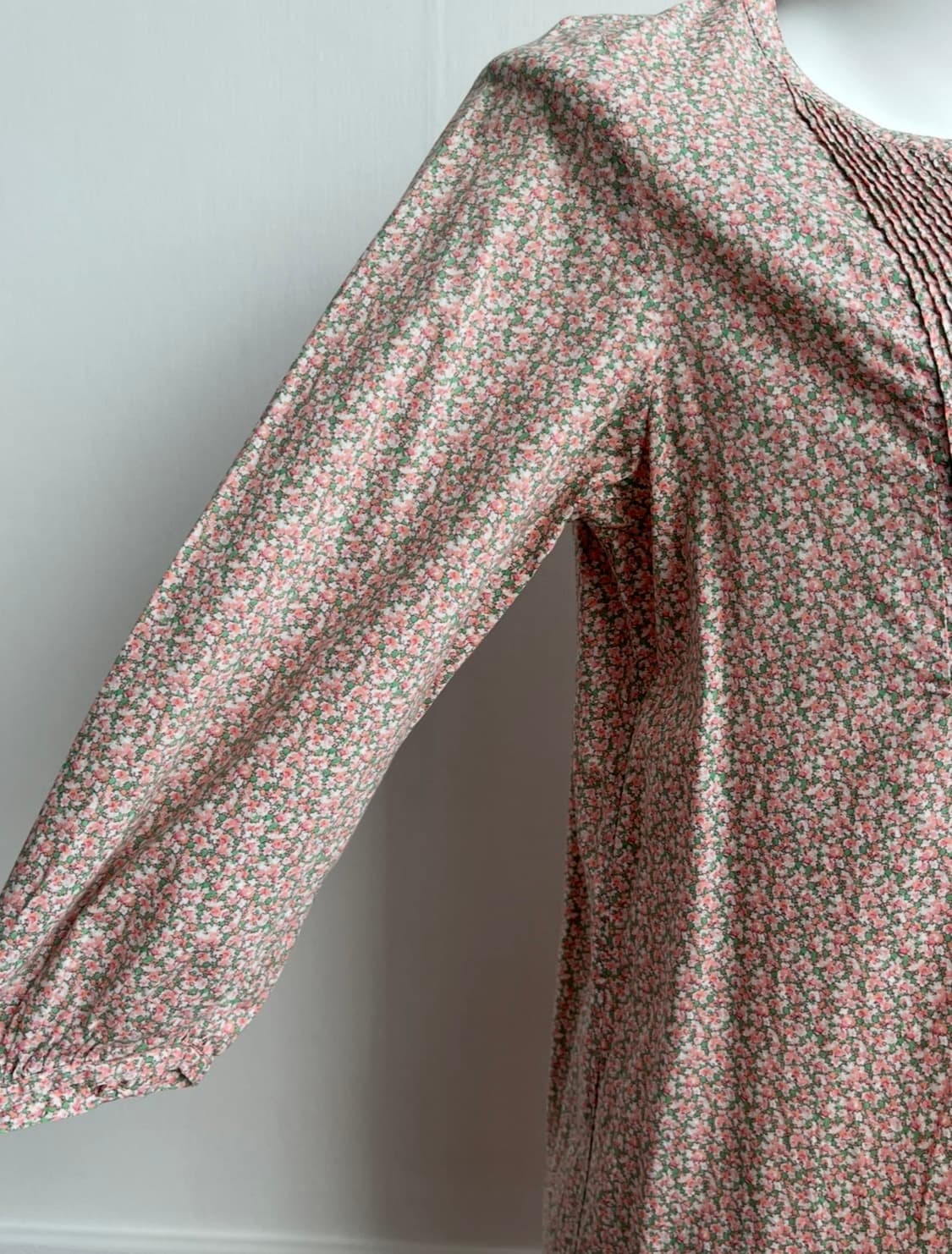 earth music & ecology 잔꽃 내추럴 블라우스 원피스 상품이미지4