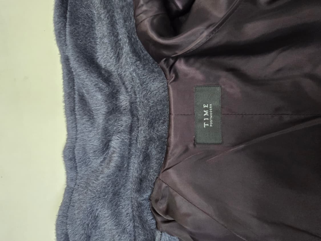 한섬 타임 양모100%(라마50%) 벨티드 코트 상품이미지9