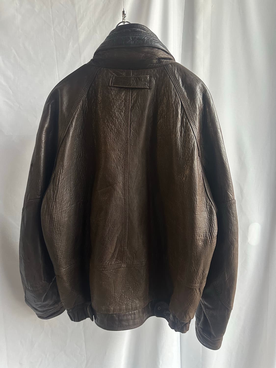 노티카 레더 자켓 상품이미지4