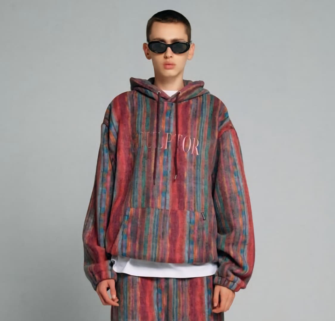 스컬프터 후리스 후드티 상품이미지2