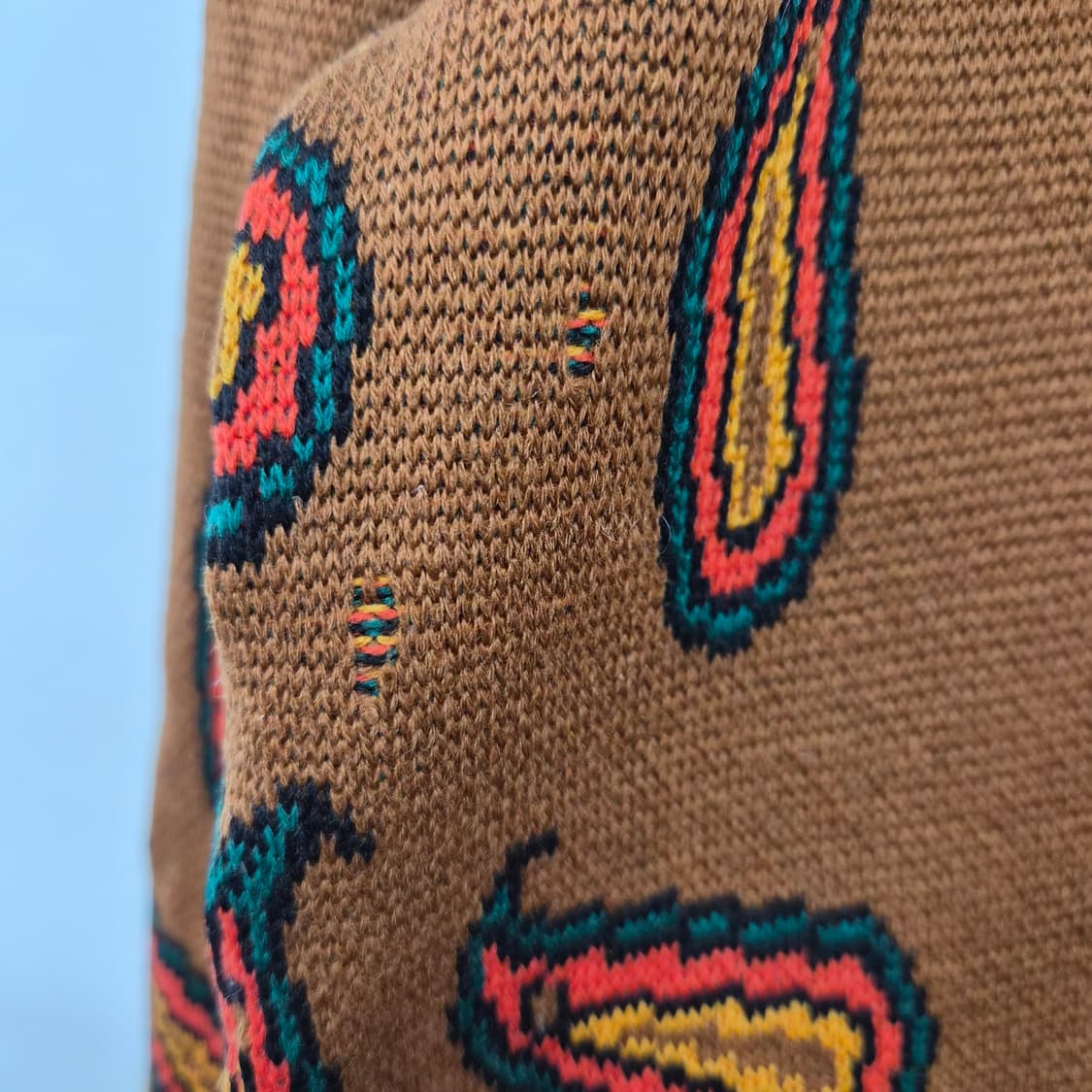  디올 페이즐리 프린트 스웨터 남녀공용 M 상품이미지3