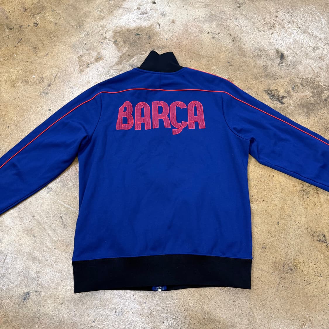 나이키 바르셀로나 블루 져지 트랙탑 상품이미지4