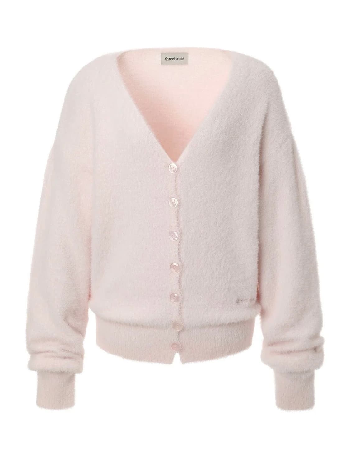 (교환) 쓰리타임즈 페어리 가디건 핑크-> 브라운 상품이미지1