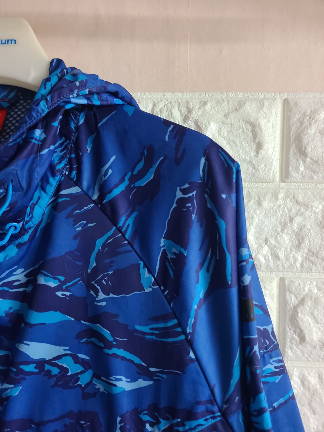 나이키 블루 카모 바람막이(xl) 상품이미지2