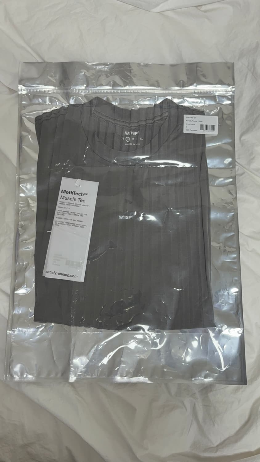 Satisfy Auralite Pleated T-Shirt Mineral 상품이미지3