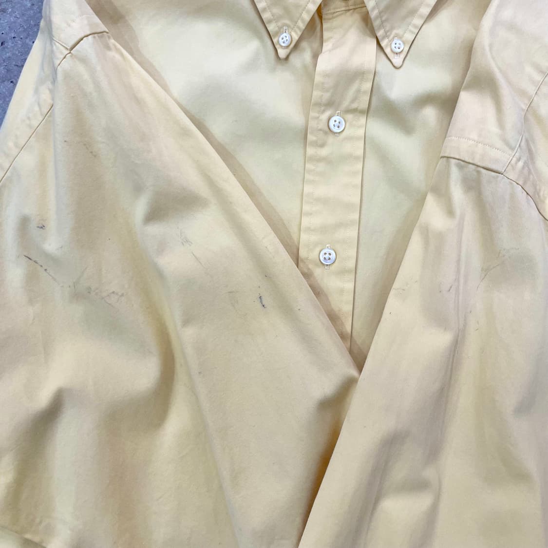 90's 폴로 트윌코튼 셔츠 XL 상품이미지5