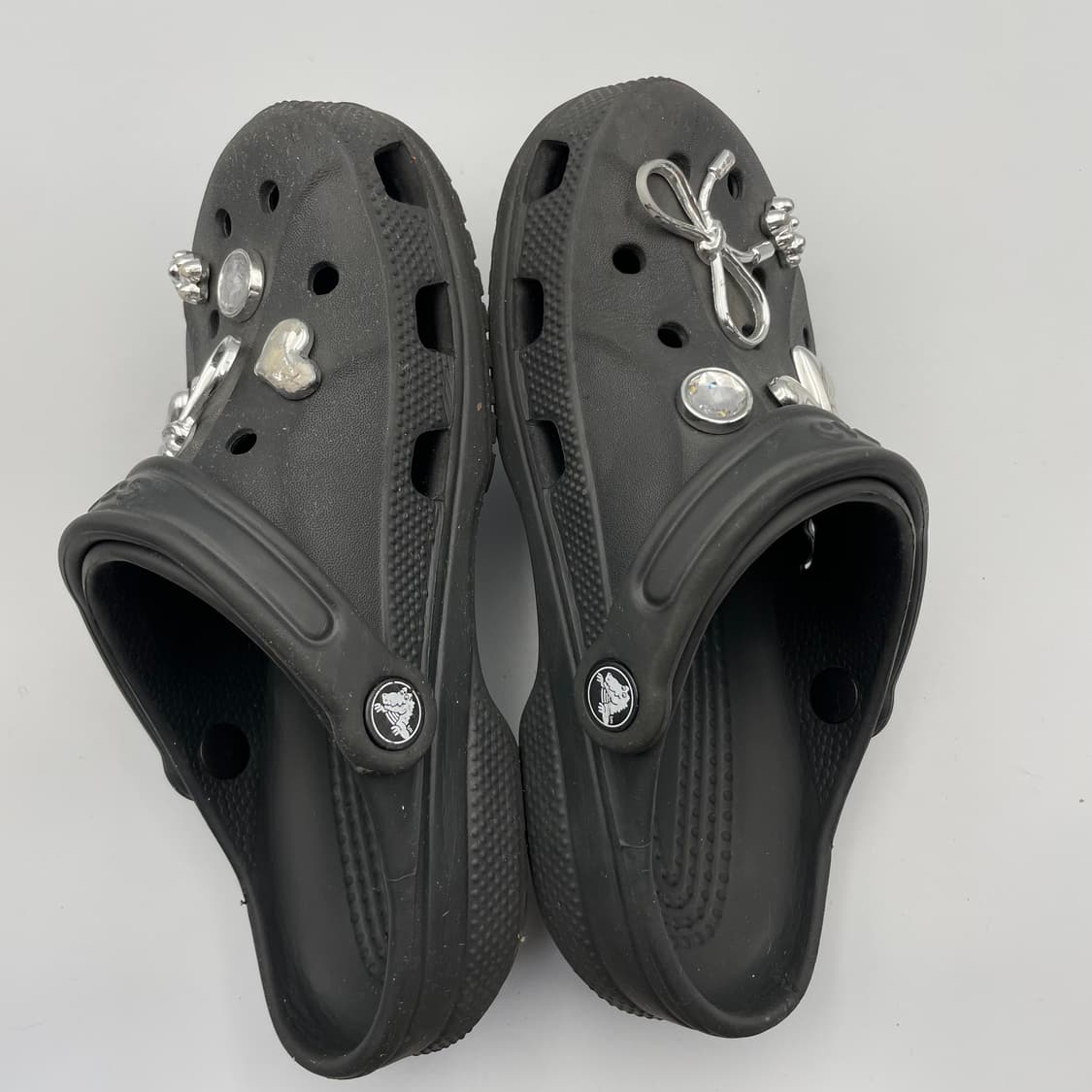 크록스 블랙 클로그 샌들 슬리퍼 W6 / 230 상품이미지4