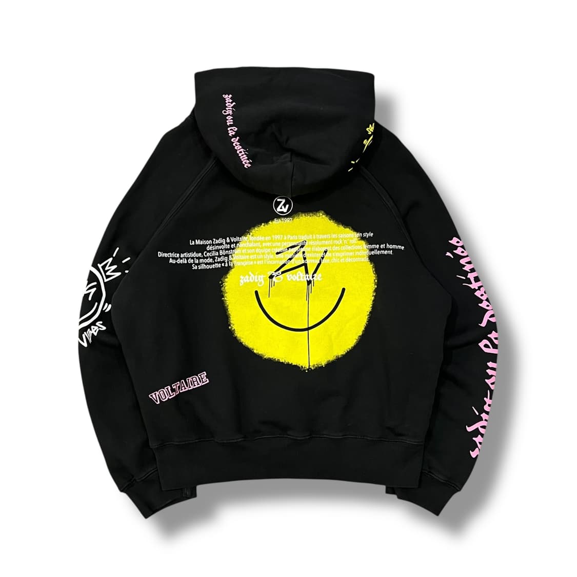  쟈딕앤볼테르 그래픽 후드티 y14302 상품이미지3