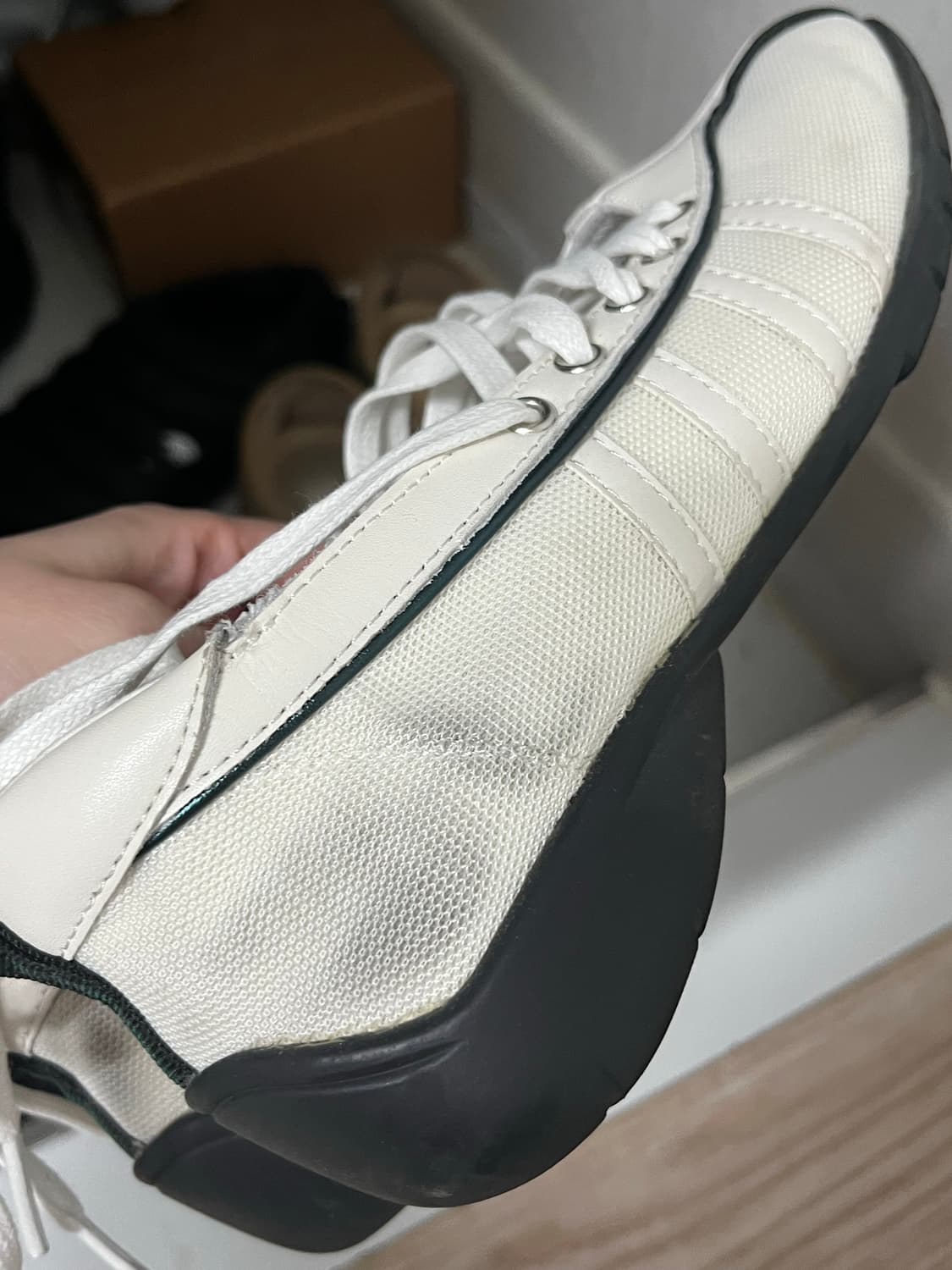 락피쉬 웨더웨어 블리스 레이스업 스니커즈 딥그린 230 상품이미지4