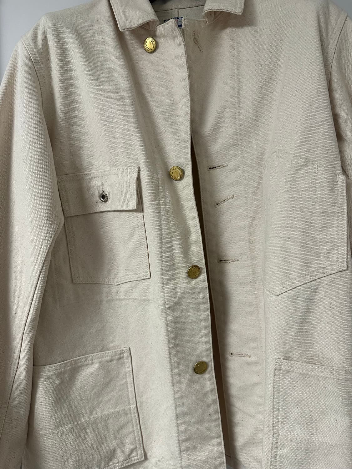 풀카운트 20ss 에크루 초어자켓 42 상품이미지4