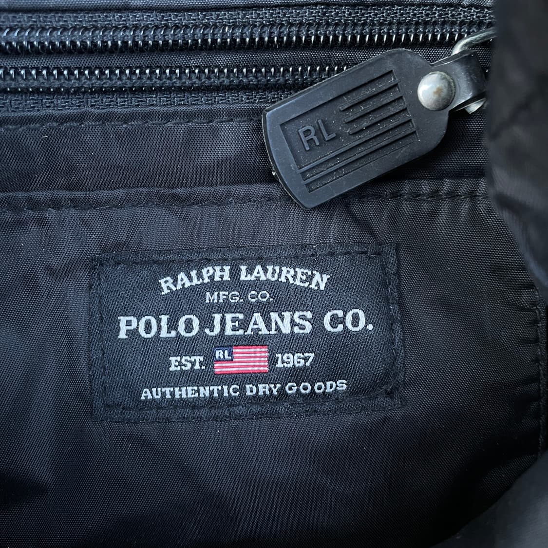 90s 폴로 성조기 복조리 미니 백팩 올드스쿨 가방  상품이미지5